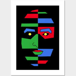 Fractured portrait - Matthew Posters and Art